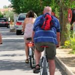 balade à vélo à valras plage