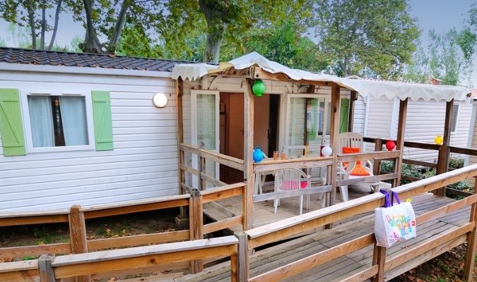 location de mobil-home avec accés handicapé