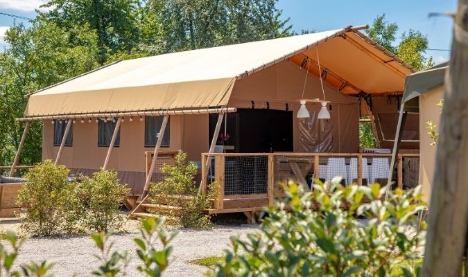 camping avec Tente lodge