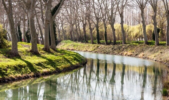 Canal du Midi proche du Domaine La Yole