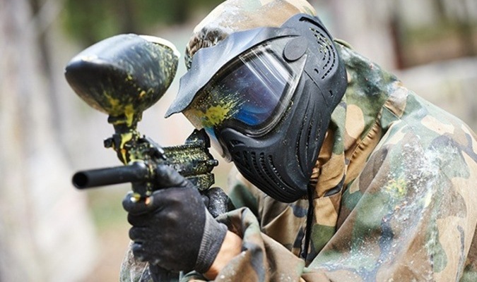 Partie de paintball