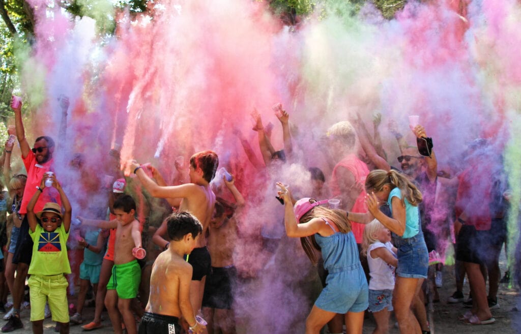 animation color run valras plage